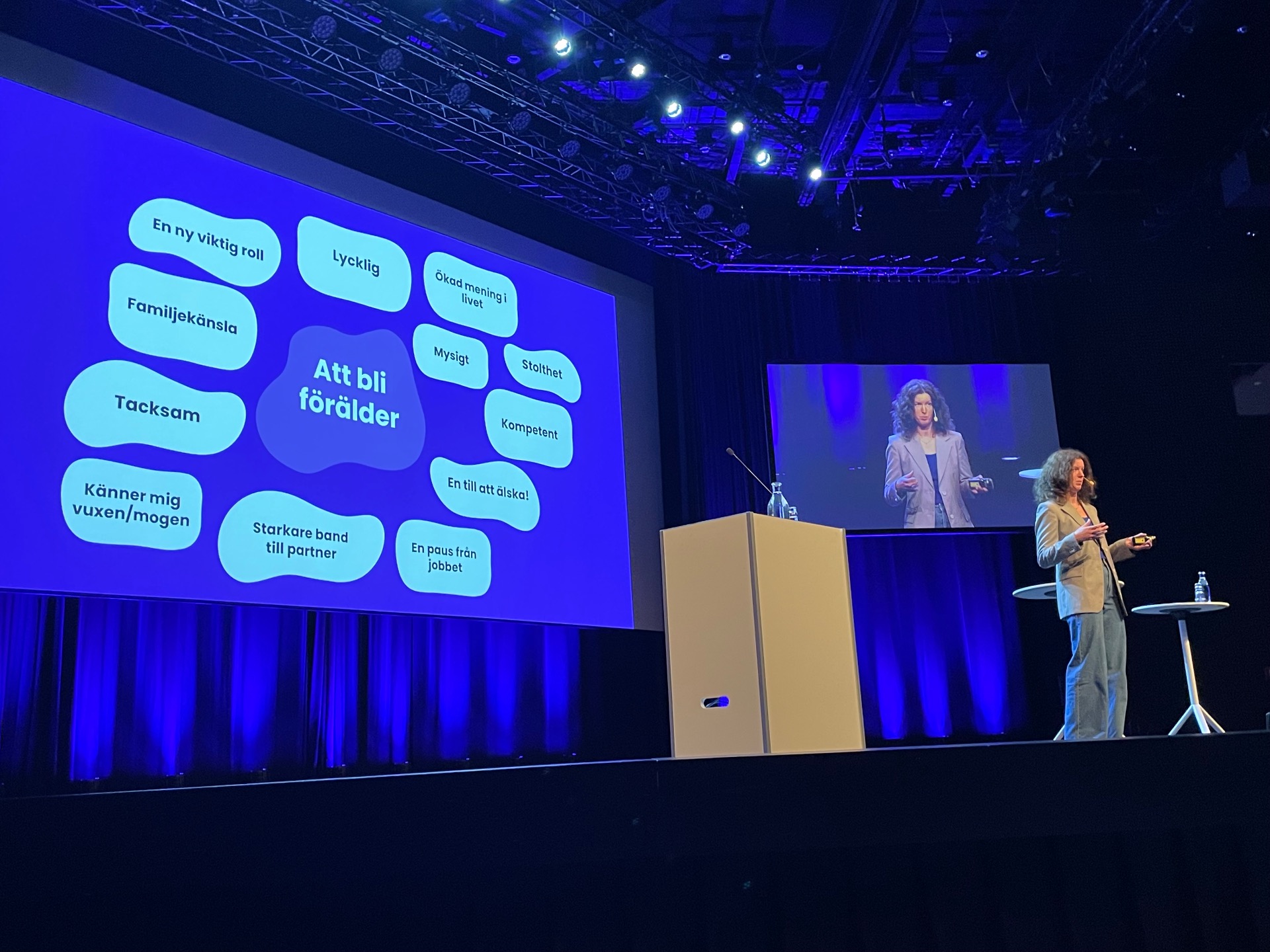 Bild från FFFF:s årskongress, Svenska mässan, Göteborg mars 2025